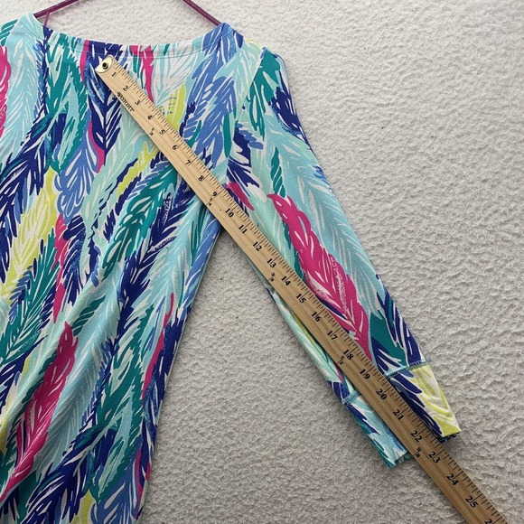 Lilly Pulitzer Sophie Dress Small S Light As A Feather Colorful UPF 50 Southern - Picture 12 of 15
